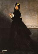 Charles Carolus - Duran Lady with a Glove ( Mme, Carolus - Duran ). oil painting